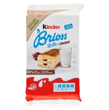 Kinder Brioss Milk & Cocoa Chocolate X10 270 GR
